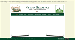 Desktop Screenshot of mezzaluna.it
